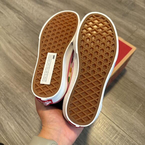 NIB Vans Rainbow Checker Board Old Skool Skate Shoe Sz 12.5 Little kid - Picture 4 of 5